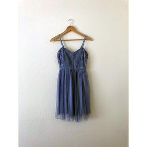 Band of Gypsies Tulle Dress with Lace Bodice S
